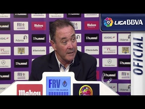 Press Conference JIM after Real Valladolid (1-1) Real Madrid - HD