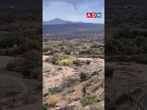 Confirman crecida del río Hurtado: parte de la población aislada