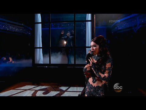 Janel Parrish & Val Chmerkovskiy Dance Viennese Waltz(10.27.2014)(#DWTS 720p)