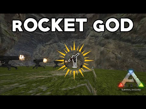ROCKET RUNNING THEIR DARK CAVE  - ARK Small Tribes
