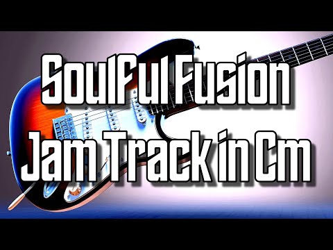 Soulful Fusion Jam Track in C Minor 🎸 Guitar Backing Track