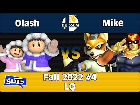 Drexel Melee Fall '22 #4 | olash (ICs) vs Mike (Fox, C. Falcon) LQs