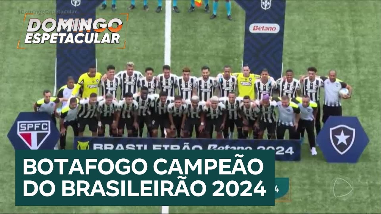 Botafogo volta a levantar a taça do Brasileirão após 29 anos