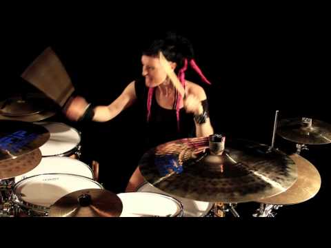 LizZard - Katy Elwell drums - The Roots Within - Majestic (official video)
