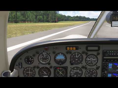 Piper PA 235 landing at Borba Amazonas Brazil MSFS 2024