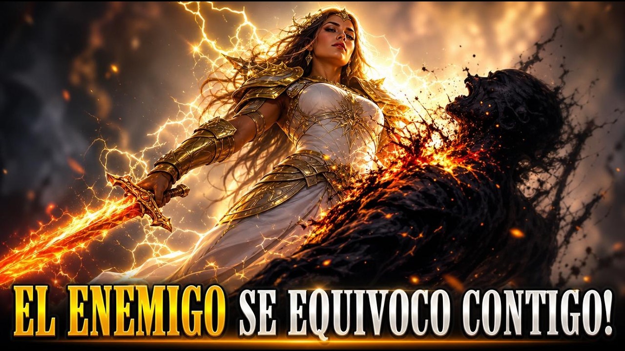 ¡EL ENEMIGO SE EQUIVOCÓ CONTIGO! 🔥 | NO PODRÁ VENCERTE! ⚔️| El Espíritu Santo Te Fortalece