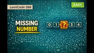 Missing Number - Leetcode 268  - Python