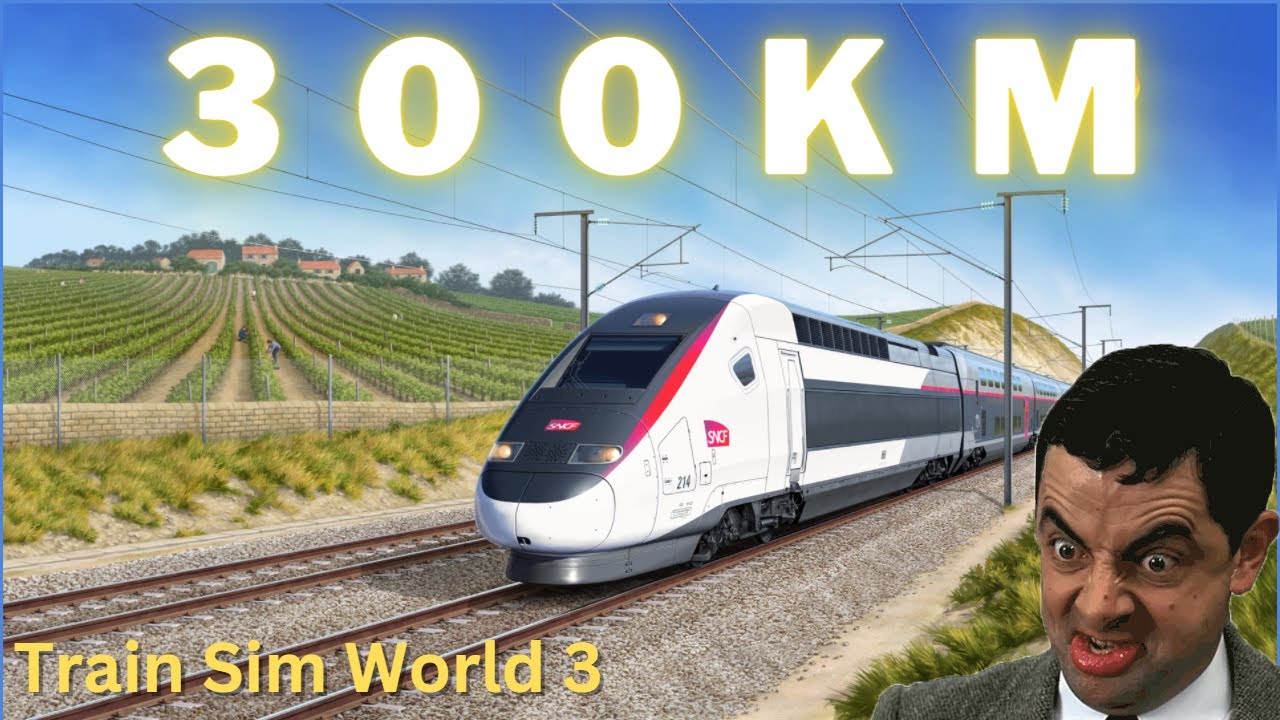 300 KM/H || Train Sim World 3 | TGV on Southeastern Highspeed: 300km/h!