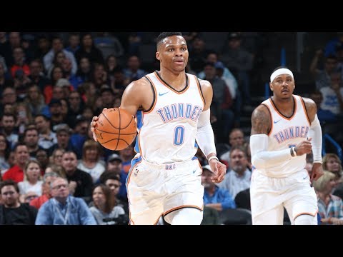 Steven Adams 27 Points Career High 100% Doesn't Miss! T-Wolves vs Thunder 2017-18 Season