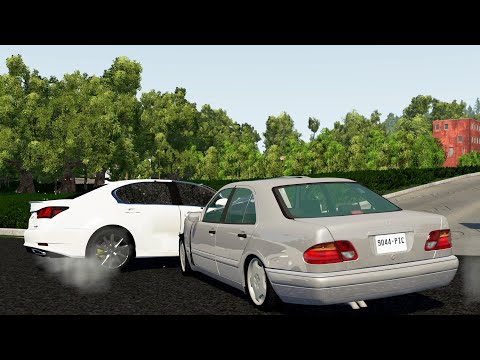 BeamNG.Drive - Realistic Crossroad Car Crashes Compilation #66