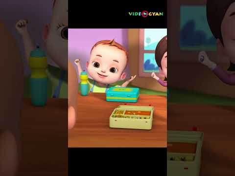 Demu Gola Lunch Song Shorts-2| Nursery Rhyme & Kids Songs #shorts #childrensongs #animation #cartoon