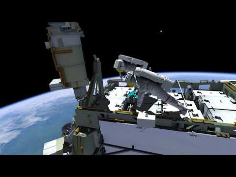 Expedition 61 - Spacewalk EVA 62 Animation