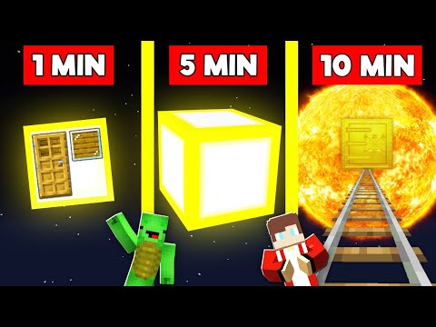 PLANET SUN HOUSE BUILD BATTLE CHALLENGE In Minecraft - NOOB VS PRO - Maizen Mizen Mazien Parody