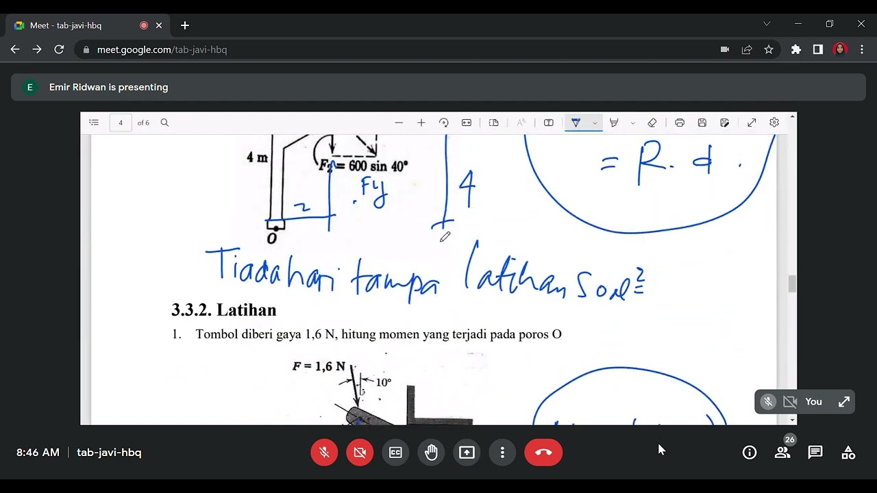 Elemen Mesin - Momen Latihan Soal