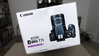 Canon T7i Unboxing