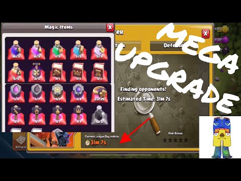 COC UPDATE MASS UPGRADES AND NEW LEGENDS LEAGUE ATTACKS