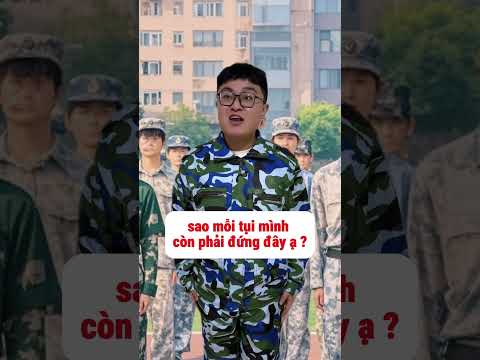 Khi bố bạn là Trưởng Giáo Quan quân sự (P.2)  | Mỗi Ngày Một Hài #shorts