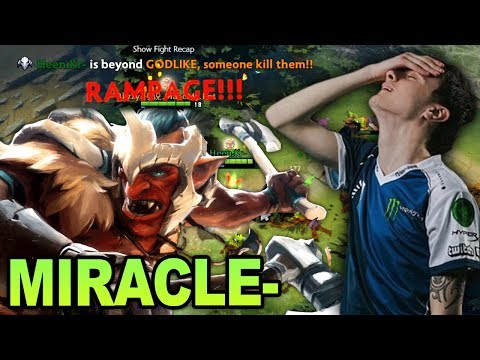 Miracle- Troll & Sven Wrecking Pubs with w33 Unstoppable Duo - Dota 2
