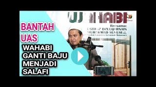 Download lagu Membantah #UAS Wahabi Ganti Baju Menjadi Salafi - Ustaz Dzulqarnain #UAS #W.mp4 mp3