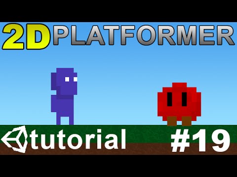 19. Making a 2D Platformer in Unity (C#) - Level & Background