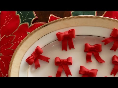How To Make Fondant Bows