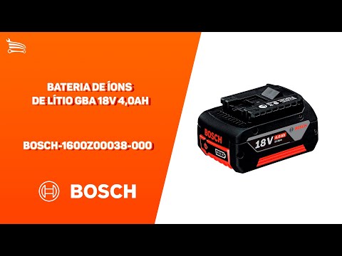 Bateria de Íons de Lítio GBA 18V 4,0Ah - Video