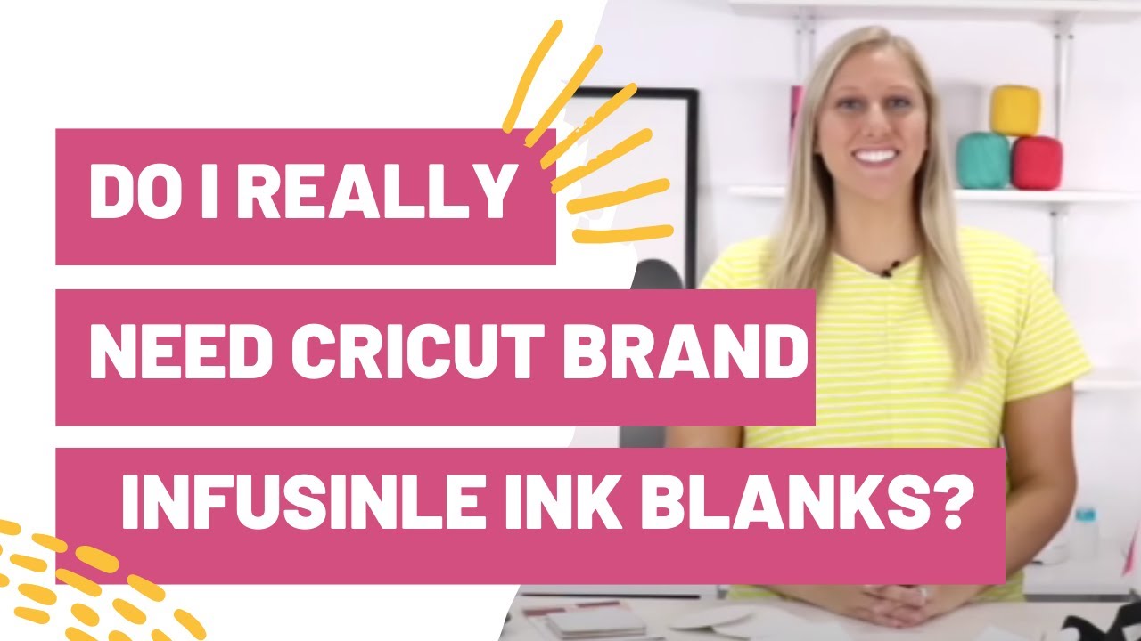 Do I Really Need Cricut Brand Infusible Ink Blanks?