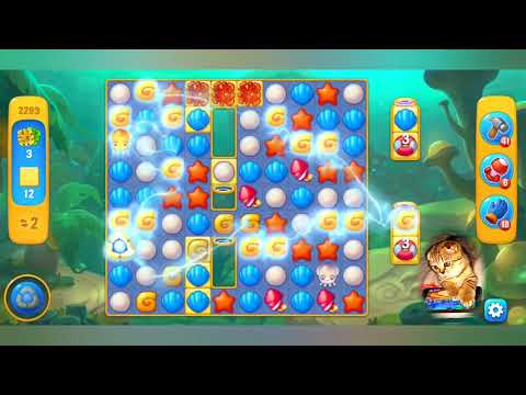 Fishdom 2022, no Boosters,  2293  level  -  прохождение без бустеров,  2293  уровень.