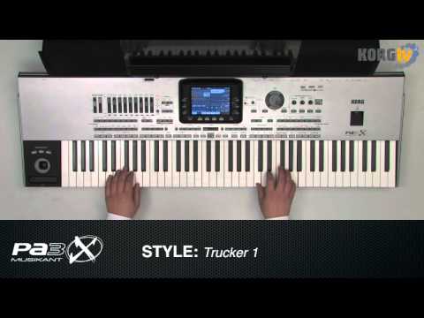 KORG TV / Pa3X MUSIKANT: "Pop/Rock & Country" - Style Demo