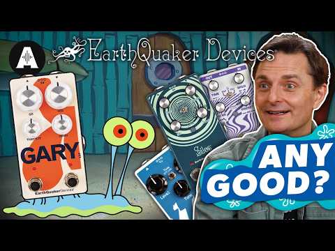 A Pedal Called Gary!? - New Earthquaker Devices Pedals! Silos, Time Shadows II, Chelsea
