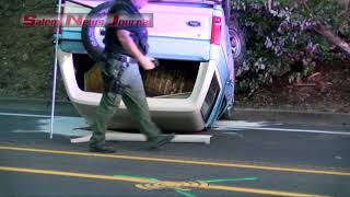 Keizer Police Cadet Involved in Car Crash 9 14 17 SNJ WC NATSOUND