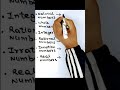 Number System ( Natural Number, Whole Number, Integer, Rational Number, Irrational Number, Real)