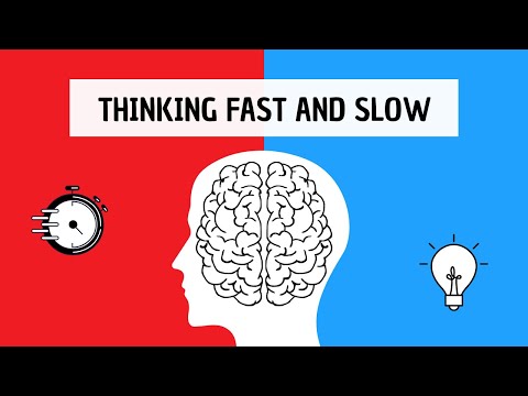 THINKING FAST AND SLOW (detailed summary) - by Daniel Kahneman