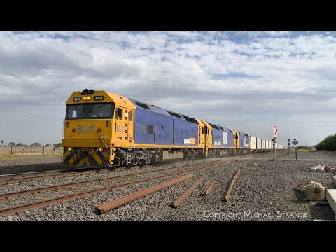 7902V Mildura Container Train With BL31 BL30 BL27 At Gheringhap (16/4/2025) - PoathTV Railways