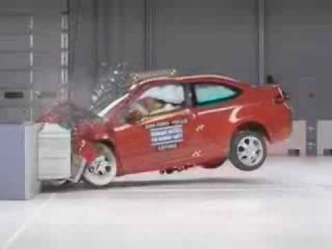 Thumbnail for Crash Test 2008 - 20** Ford Focus 2dr. Coupe (Frontal Offset Impact) IIHS by rall, SEAT, Ford Focus