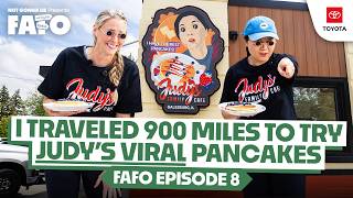 Kylie travels 900 miles to find out the SECRET recipe for Judy's viral pancakes  | FAFO Ep. 8