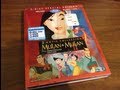 Mulan 15th Anniversary Special Edition 3 Disc DVD Unboxing
