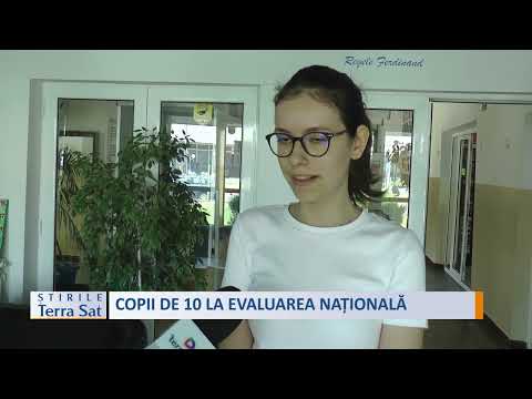 COPII DE 10 LA EVALUAREA NAȚIONALĂ