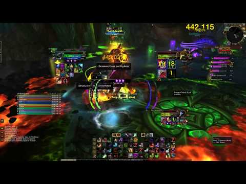 Antorus the Burning Throne Mythic Felhounds of Sargeras Kill | Affliction Warlock PoV