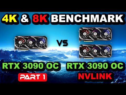 RTX 3090 vs RTX 3090 SLI | SLI 2021 | 3090 SLI Benchmarks | NVIDIA SLI vs Single Card | 3090 NVLINK