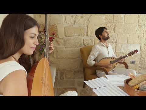 "Plucked Bach II" - Prelude, BWV 998 (mandolin & theorbo)