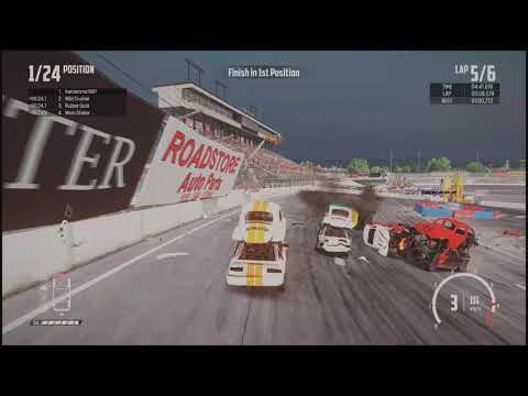 Wreckfest (PS5 Version) 4K Career Mode Gameplay - (No Commentary)