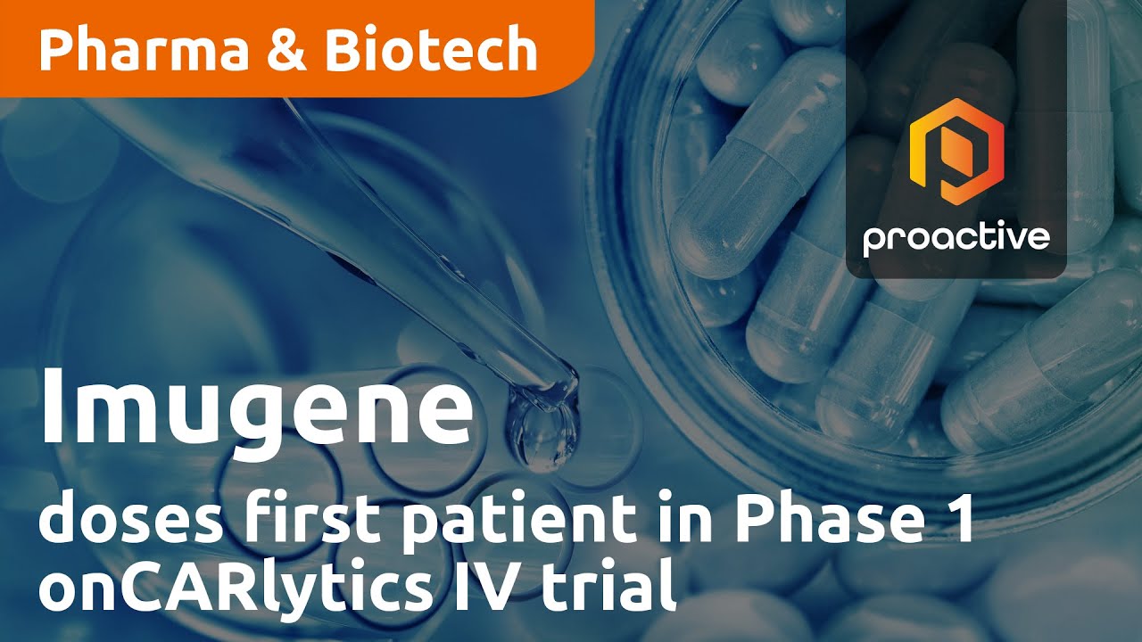 Imugene doses first patient in Phase 1 onCARlytics IV infusion combination trial