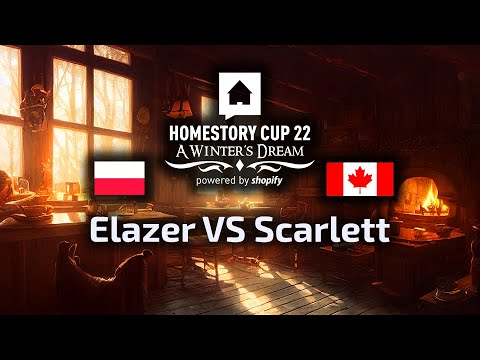 Elazer VS Scarlett - ZvZ - HomeStory Cup XXII Day 2 Group Stage - polski komentarz