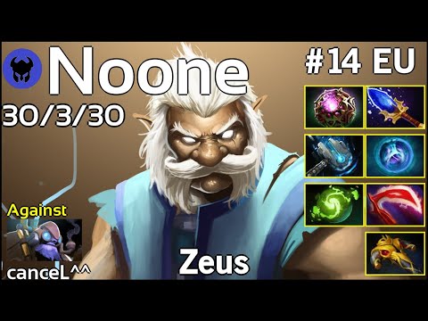 Noone plays Zeus!!! Dota 2 7.22