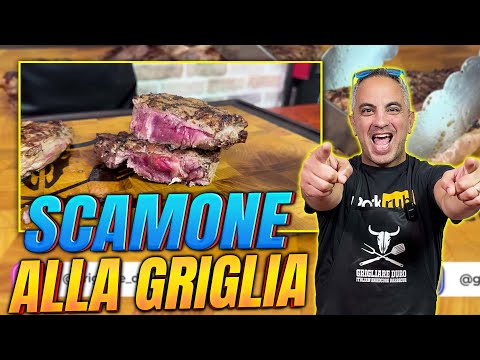 Bistecca alla Griglia di Scamone di Manzo su BBQ a Gas Broil King | Grigliare Duro