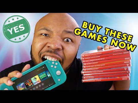 Nintendo Switch Lite - BEST GAMES FOR A PORTABLE CONSOLE!