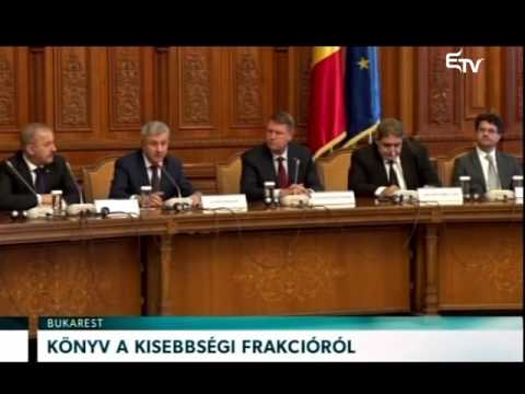 Könyv a kisebbségi frakcióról – Erdélyi Magyar Televízió