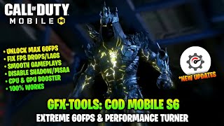 GFX-TOOLS UNLOCK 60FPS IN COD MOBILE | FIX LAGS & FIX FPS DROPS | Gfx-Tools CODM (2023)