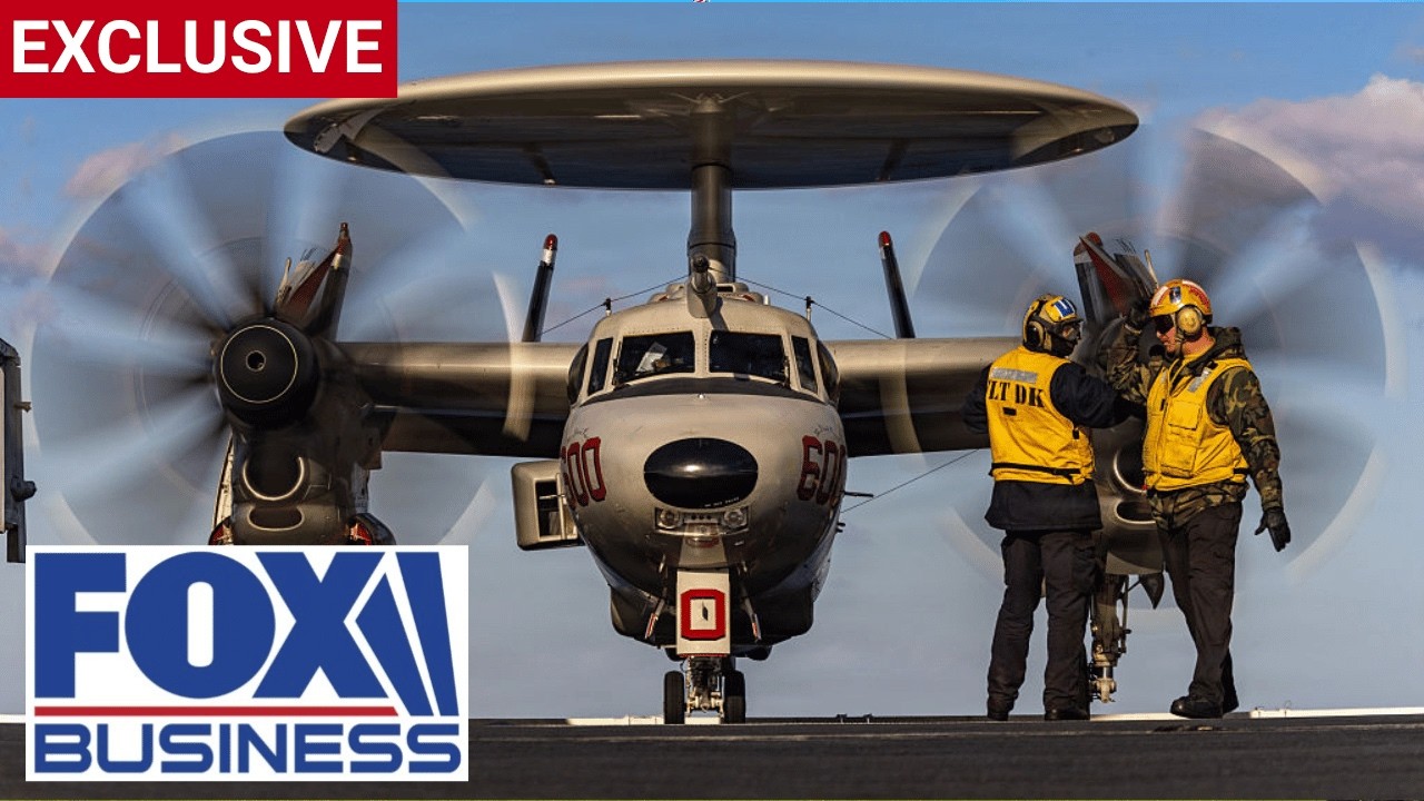 'EYES IN THE SKY': FOX Business gets EXCLUSIVE LOOK at US Navy's new Hawkeye